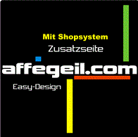 Seite mit Shopsystem konfiguriert