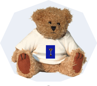 Souvenir-Pokal Teddybär