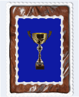 Souvenir-Pokal Tortenaufleger
